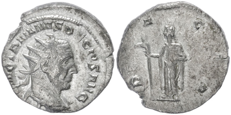 Trajan Decius, 249-251 AD. AR, Antoninianus. 3.01 g. 22.37 mm. Rome.
Obv: IMP C ...