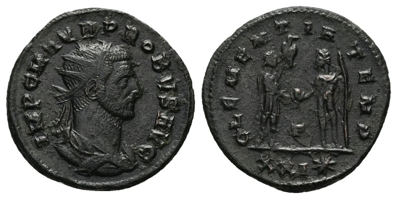 Probus, 276-282 AD. AE, Antoninianus. 3.63 g. 21.38 mm. Antioch.
Obv: IMP C M A...