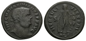 Maximianus Herculius, First reign, 286-305 AD. AE, Follis. 8.78 g. 27.45 mm. Alexandria.
Obv: MP C M A MAXIMIANVS P F AVG. Head of Maximian, laureate...