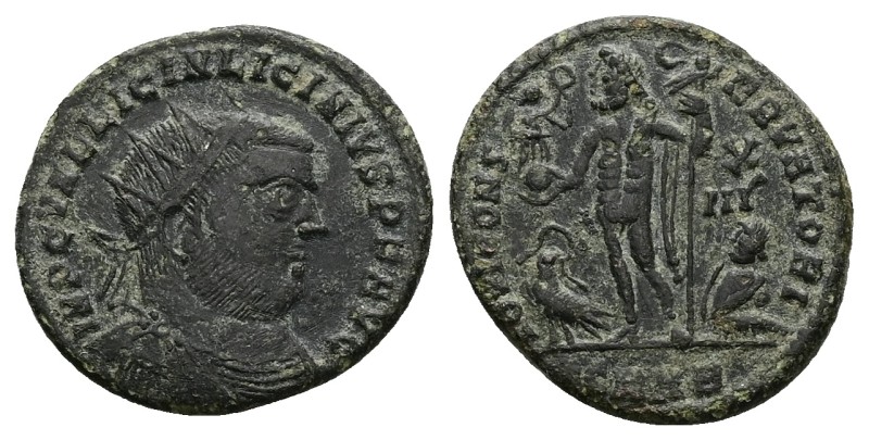 Licinius I, 308-324 AD. AE, Follis. 3.28 g. 19.72 mm. Heraclea.
Obv: IMP C VAL ...