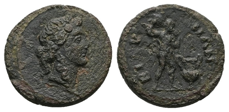 Thrace, Bizya. Pseudo-autonomous, 2nd century AD. AE. 4.57 g. 18.62 mm.
Obv: Wr...