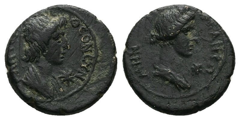 Mysia, Pergamum. Pseudo-autonomous issue, circa AD 40-60. AE. 3.49 g. 17.68 mm....