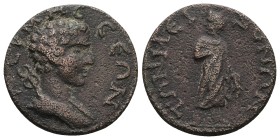 Pisidia, Termessos. Pseudo-autonomous, 2nd-3rd centuries AD. AE. 11.57 g. 25.85 mm.
Obv: ΤƐΡΜΗϹϹƐΩΝ. Draped bust of Hermes, right, with caduceus on s...