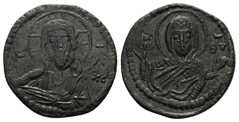 Anonymous Follis, Class G. Romanus IV, 1068-1071 AD. 5.49 g 25.66 mm. Constantin...