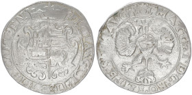 Dutch Republic, Netherlands. Matthias I 1612-1619 AD. AR, 28 Stuivers or Florijn. 19.23 g. 40.42 mm. Campen.
Obv: FLOR ARG CIVI (28) IMP CAMPEN. Crown...