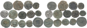 Lot of 14 unclassified: Silver,bronze
See picture. 
LOT SOLD AS IS, NO RETURNS.