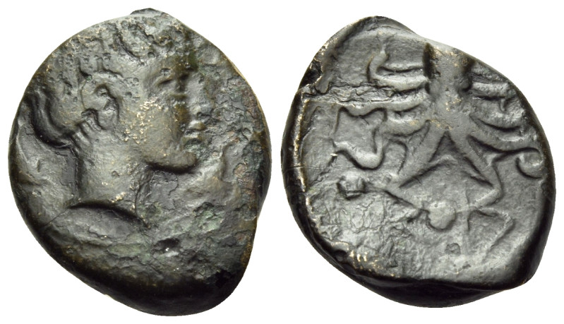 SICILY. Syracuse. Second Democracy, 466-405 BC. Tetras (Bronze, 16,5 mm, 3.35 g,...