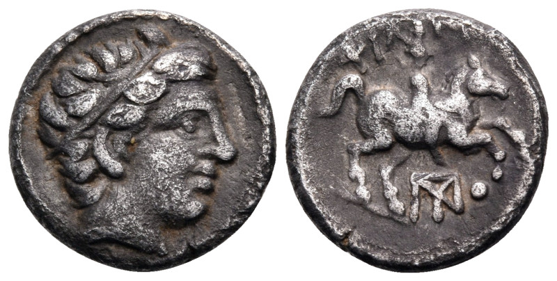 KINGS OF MACEDON. Philip II, 359-336 BC. 1/5 Tetradrachm (Silver, 13 mm, 2.42 g,...