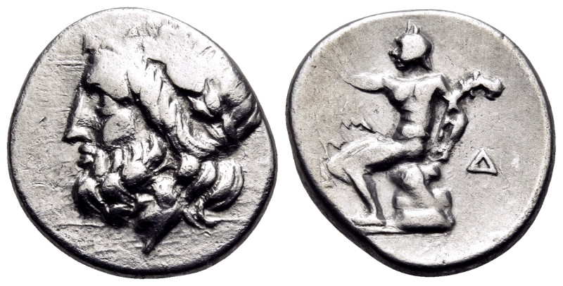 ARKADIA, Arkadian League. Megalopolis. Circa 175-168 BC. Triobol (Silver, 14,5 m...