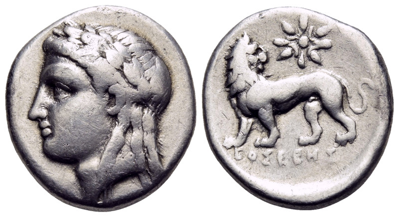 IONIA. Miletos. Circa 294-281 BC. Drachm (Silver, 16 mm, 3.56 g, 1 h), struck un...