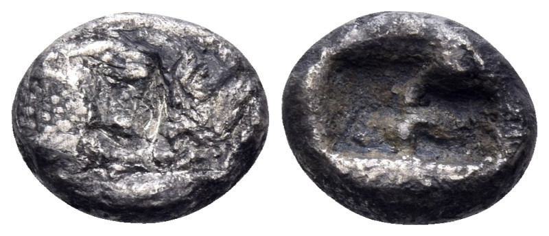 KINGS OF LYDIA. Kroisos, circa 564/53-550/39 BC. 1/6 Stater or Hekte (Silver, 11...