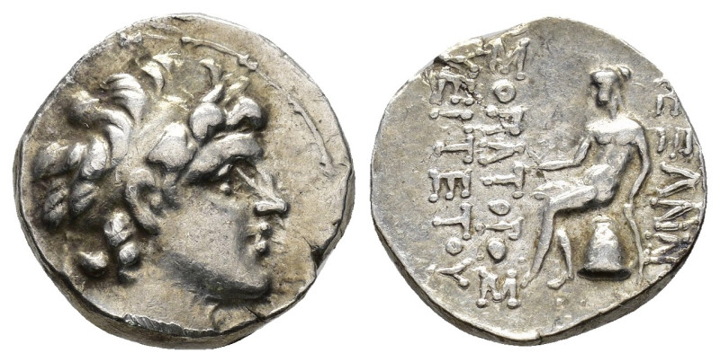 SELEUKID KINGS. Alexander I Balas, 152-145 BC. Drachm (Silver, 15.5 mm, 4.16 g, ...