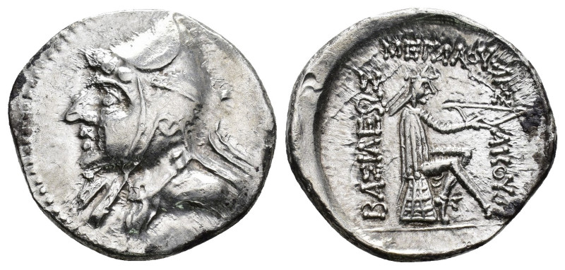 KINGS OF PARTHIA. Phriapatios to Mithradates I, circa 185-132 BC. Drachm (Silver...