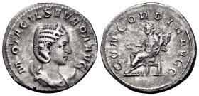 Otacilia Severa, Augusta, 244-249. Antoninianus (Silver, 22 mm, 3.57 g, 1 h), struck under Philip I, Rome, 247. M OTACIL SEVERA AVG Diademed and drape...