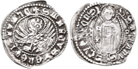 ALBANIA. Shkodra (Scutari or Skadar) under Venice. Zuanne (Giovanni) Boldu, 1435-1437. Grosso (Silver, 22 mm, 1.08 g, 6 h), struck under the dominion ...