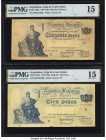 Argentina Caja de Conversion 50; 100 Pesos 1897 (ND 1925-32) Pick 246b; 247b Two Examples PMG Choice Fine 15 (2). 

HID09801242017

© 2022 Heritage Au...