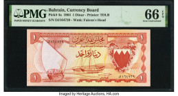 Bahrain Currency Board 1 Dinar 1964 Pick 4a PMG Gem Uncirculated 66 EPQ. 

HID09801242017

© 2022 Heritage Auctions | All Rights Reserved