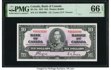 Canada Bank of Canada $10 2.1.1937 BC-24c PMG Gem Uncirculated 66 EPQ. 

HID09801242017

© 2022 Heritage Auctions | All Rights Reserved