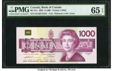 Canada Bank of Canada $1000 1988 BC-61a PMG Gem Uncirculated 65 EPQ. 

HID09801242017

© 2022 Heritage Auctions | All Rights Reserved