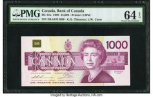 Canada Bank of Canada $1000 1988 BC-61a PMG Choice Uncirculated 64 EPQ. 

HID09801242017

© 2022 Heritage Auctions | All Rights Reserved