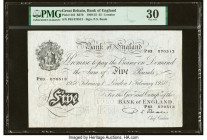 Great Britain Bank of England 5 Pounds 1.2.1950 Pick 344 PMG Very Fine 30. 

HID09801242017

© 2022 Heritage Auctions | All Rights Reserved