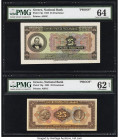 Greece National Bank of Greece 25 Drachmai 1923 Pick 74p Front and Back Proof PMG Choice Uncirculated 64; Uncirculated 62 Net. Previous mounting is no...