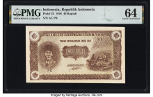 Indonesia Republik Indonesia 40 Rupiah 1948 Pick 33 PMG Choice Uncirculated 64. 

HID09801242017

© 2022 Heritage Auctions | All Rights Reserved