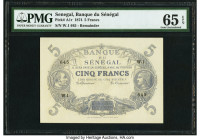 Senegal Banque du Senegal 5 Francs 1874 Pick A1r Remainder PMG Gem Uncirculated 65 EPQ. 

HID09801242017

© 2022 Heritage Auctions | All Rights Reserv...