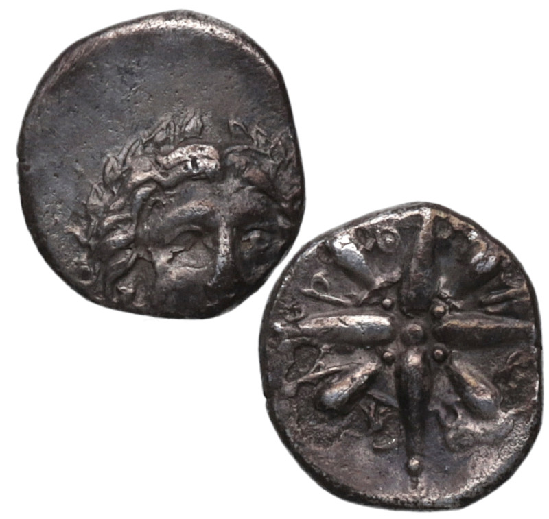 340-334 a.C. Caria. Sátrapas de Caria. Pixodaros. Trihemióbolo. (S. 4968 var) (B...