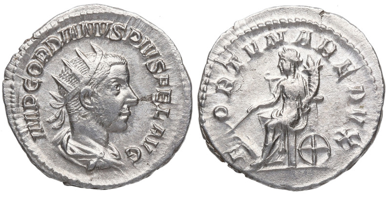 238-244 d.C. Gordiano III (238-244 d.C). Roma. Antoniniano. Ve. 3,48 g. FORTVNA ...