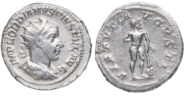 238-244 d.C. Gordiano III (238-244 d.C). Roma. Antoniniano. Ve. 4,28 g. VIRTVTI ...