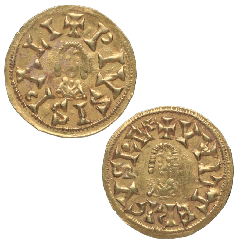 603-610. Witerico (603-610). Ispali (Sevilla). Tremis. Au. 1,50 g. EBC-. Est.700...