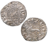 Acuñado entre 1277 a 1281 d C. Alfonso X (1252-1284). León. Dinero de la 2ª guerra de Granada. Ve. 0,77 g. MBC+. Est.30.
