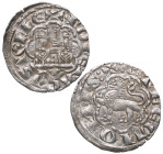 1277 a 1281 d C. Alfonso X (1252-1284). Coruña. .- Dinero de la 2ª guerra de Granada. Ve. 0,73 g. MBC+. Est.40.