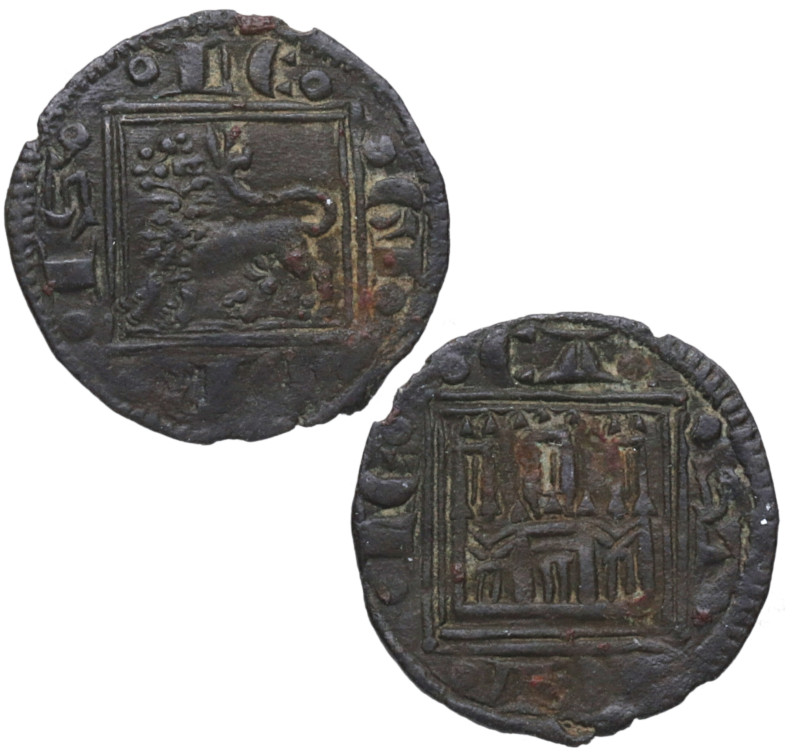 1281 a 1284 d C. Alfonso X (1252-1284). Pujesa. ABM-280. Ve. 0,44 g. MBC+. Est.3...