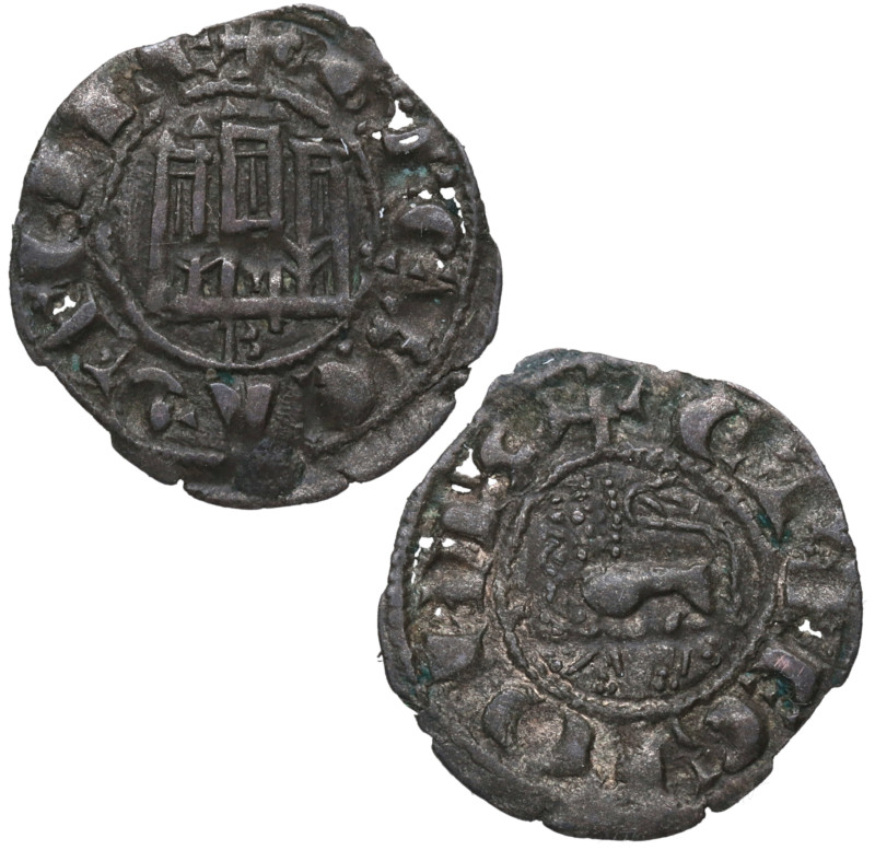 1295-1312. Fernando IV (1295-1312). Burgos. Dinero. ABM 319. Ve. 0,65 g. MBC. Es...