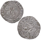1390-1406). Enrique III (1390-1406). Burgos. 1 blanca. Ve. 1,60 g. MBC+. Est.40.