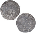 1479-1504. Reyes Católicos (1469-1504). Granada. 1 Real. T. A&C 365. Ag. Atractiva. Gran parte de brillo original. EBC-. Est.300.