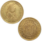 1813. Fernando VII (1808-1833). Madrid. 2 Escudos. GJ. A&C 1610. Au. 6,74 g. Bella. Brillo original. Escasa así. EBC. Est.850.