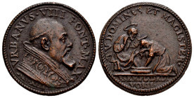 Vatican. Urbanus VIII Barberini (1623-1644). Medal. Anno XII. Ae. 10,93 g. Posthumous strike. 21 mm. VF. Est...50,00. 

Spanish Description: Vatican...