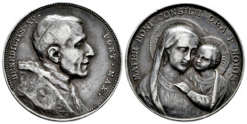 Vatican. Benedictus XV. Medal. Rome. Rev.: MATER BONI CONSILII ORA P. NOBIS. Al. 12,97 g. 32 mm. Choice VF. Est...20,00. 

Spanish Description: Vati...