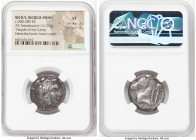 SICULO-PUNIC. Sicily. Ca. 300-289 BC. AR tetradrachm (22mm, 16.98 gm, 1h). NGC VF 3/5 - 3/5. Head of young Heracles right, wearing lion skin headdress...