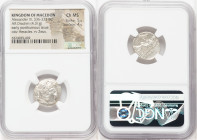 MACEDONIAN KINGDOM. Alexander III the Great (336-323 BC). AR drachm (18mm, 4.31 gm, 7h). NGC Choice MS 5/5 - 4/5. Posthumous issue of Lampsacus, ca. 3...
