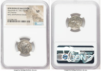 MACEDONIAN KINGDOM. Alexander III the Great (336-323 BC). AR drachm (19mm, 9h). NGC VF, scratches. Lifetime-early posthumous issue of Colophon, ca. 32...