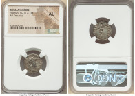 Hadrian (AD 117-138). AR denarius (18mm, 6h). NGC AU. Rome, ca. AD 134-138. HADRIANVS-AVG COS III P P, laureate head of Hadrian right / TELLVS-STABIL,...