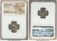Antoninus Pius, as Augustus (AD 138-161). AR denarius (18mm, 5h). NGC Choice XF. Rome, AD 148-149. ANTONINVS AVG PI-VS P P TR P XII, laureate head of ...
