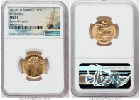Victoria gold "St. George" Sovereign 1879-M MS61 NGC, Melbourne mint, KM7, S-3857. Shipwreck Certification - Douro Treasure. 

HID09801242017

© 2022 ...