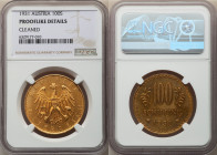 Republic gold Prooflike 100 Schilling 1931 UNC Details (Cleaned) NGC, Vienna mint, KM2842, Fr-520. 

HID09801242017

© 2022 Heritage Auctions | All Ri...