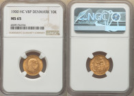 Christian IX gold 10 Kroner 1900 (h)-VBP MS65 NGC, Copenhagen mint, KM790.2, Fr-296. 

HID09801242017

© 2022 Heritage Auctions | All Rights Reserved