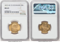 Christian IX gold 20 Kroner 1873 (h)-CS MS63 NGC, Copenhagen mint, KM791.1, Fr-295. 

HID09801242017

© 2022 Heritage Auctions | All Rights Reserved